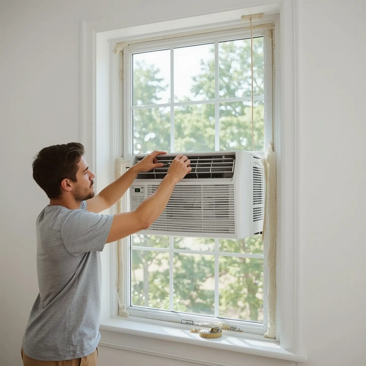 How to Install a Window AC Unit