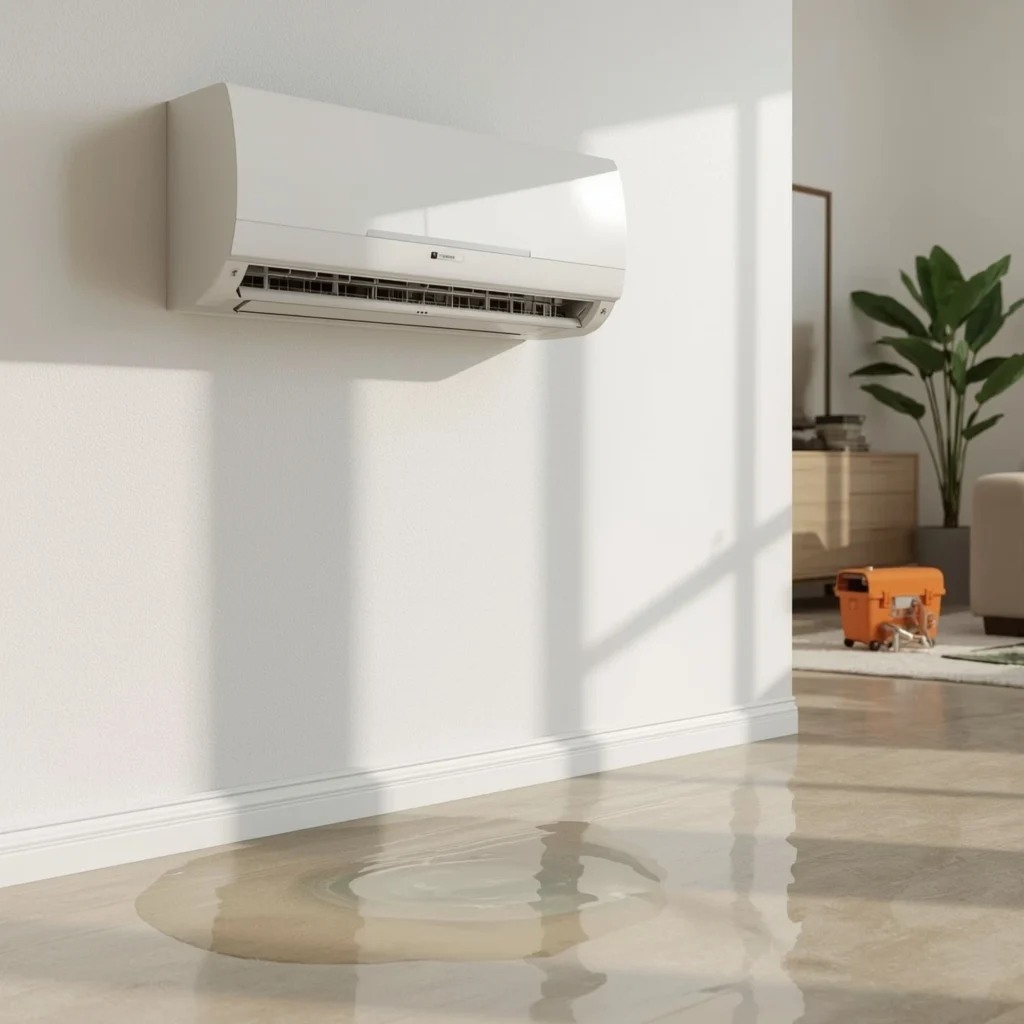 why is my air conditioner leaking water