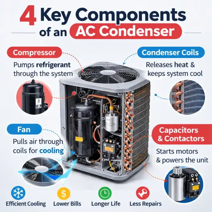 4 Key Components of an AC Condenser