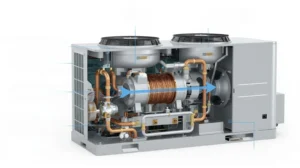 mechanism of air condenser
