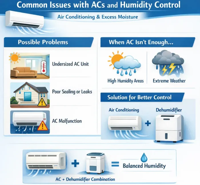 Common Issues with ACs and Humidity Control
