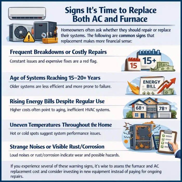 Cost to Replace AC and Furnace? Affordable Solutions Now