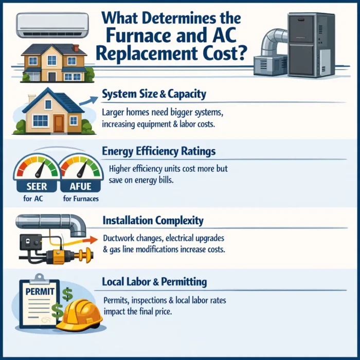 Cost to Replace AC and Furnace? Tips to Lower Cost