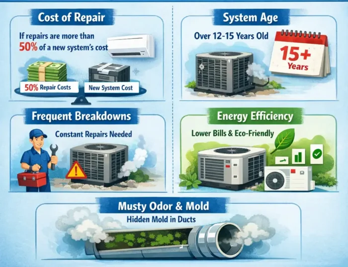 When replacement is smarter than repair