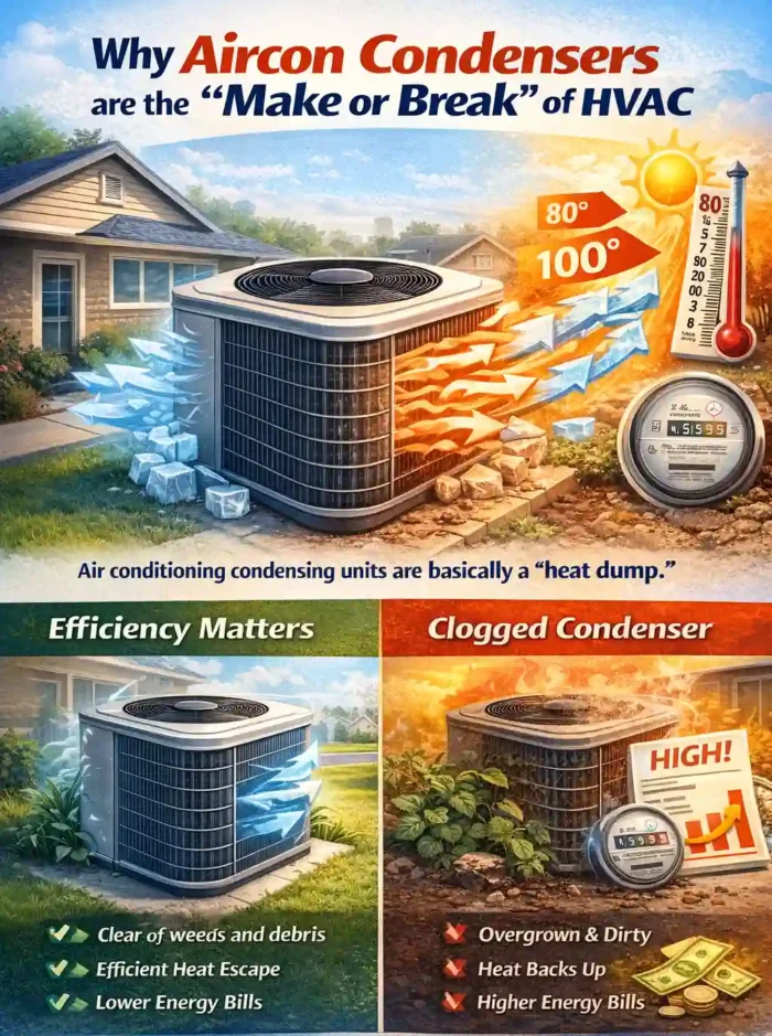 What is an Aircon Condenser & Main Failure Reasons 