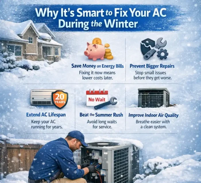 Why It’s Actually Smart to Fix Your AC During the Winter