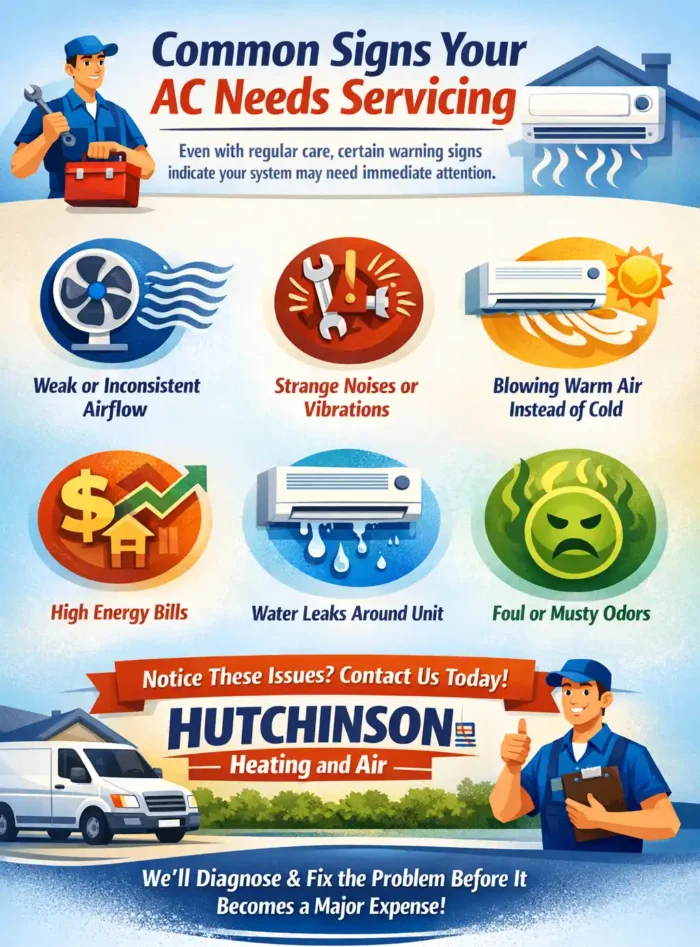 Common Signs Your AC Needs Servicing