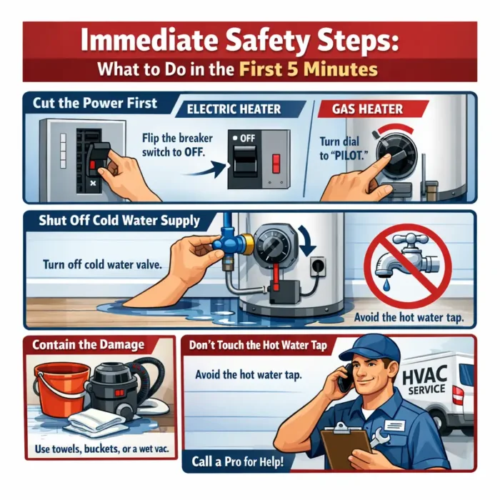 Immediate Safety Steps: What to Do in the First 5 Minutes