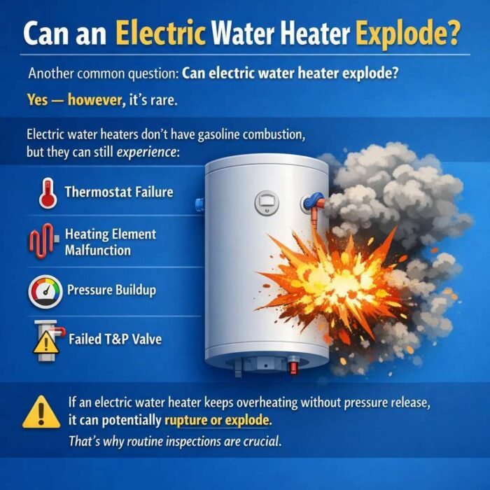 Can an Electric Water Heater Explode?