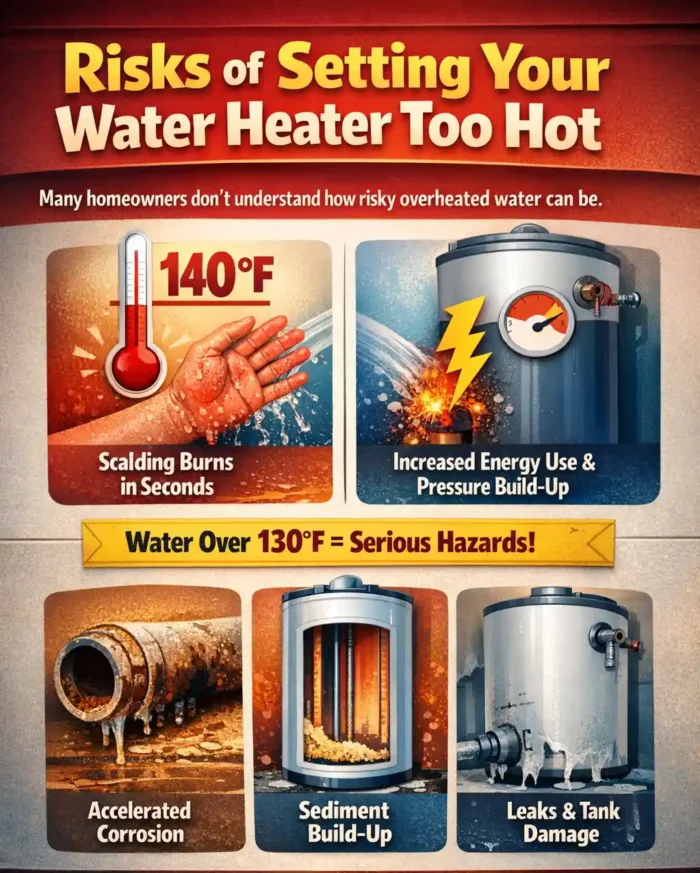 Risks of Setting Your Water Heater Too Hot