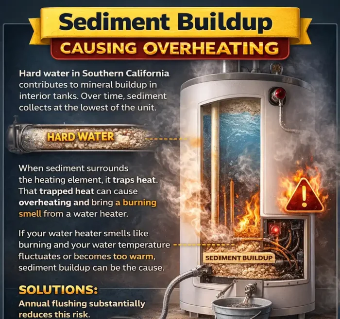 Sediment Buildup Causing Overheating