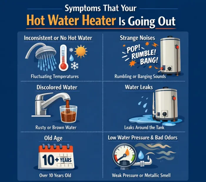 Symptoms That Your Hot Water Heater Is Going Out