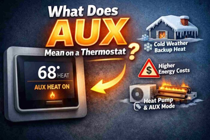 What Does Aux Mean on a Thermostat? Save Energy Now
