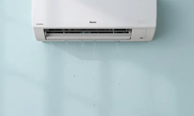 water coming out from ac